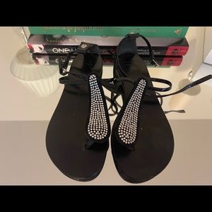 Giuseppe Zanotti Flat Thong Sandals